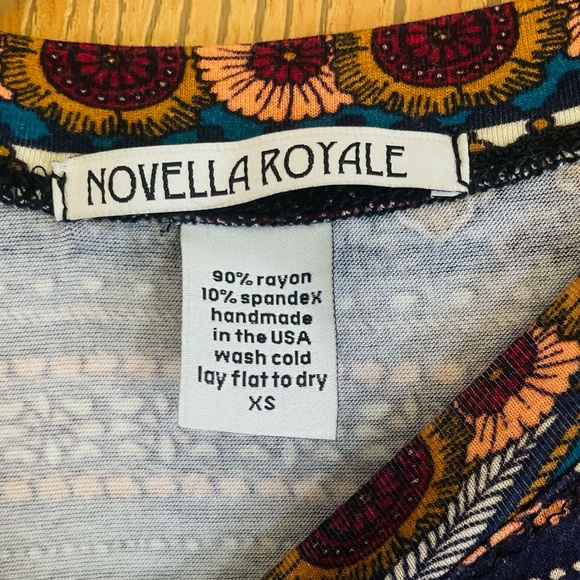 Multicolor Bohemian Print Dress - Picture 2 of 3